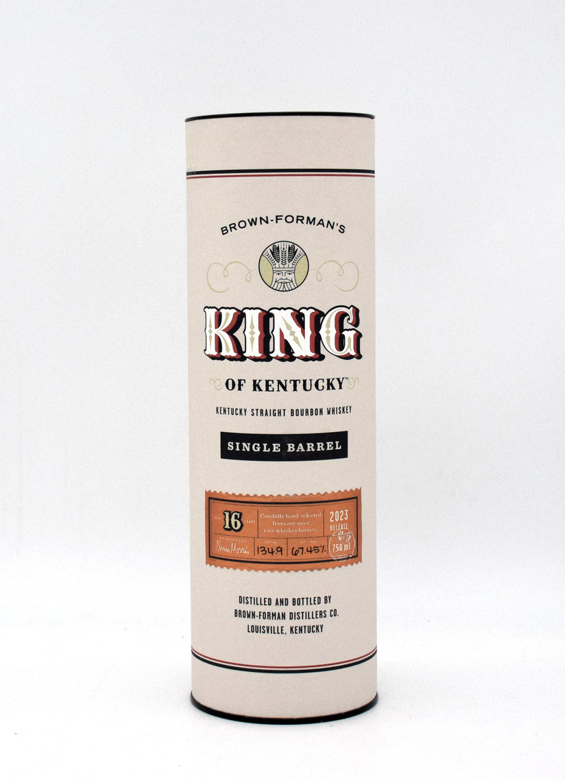 Brown Forman's King of Kentucky Single Barrel Bourbon (2023 Release)