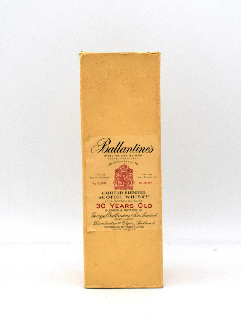 Ballantine's 30 Year Old Blended Scotch Whisky (1966 Release)