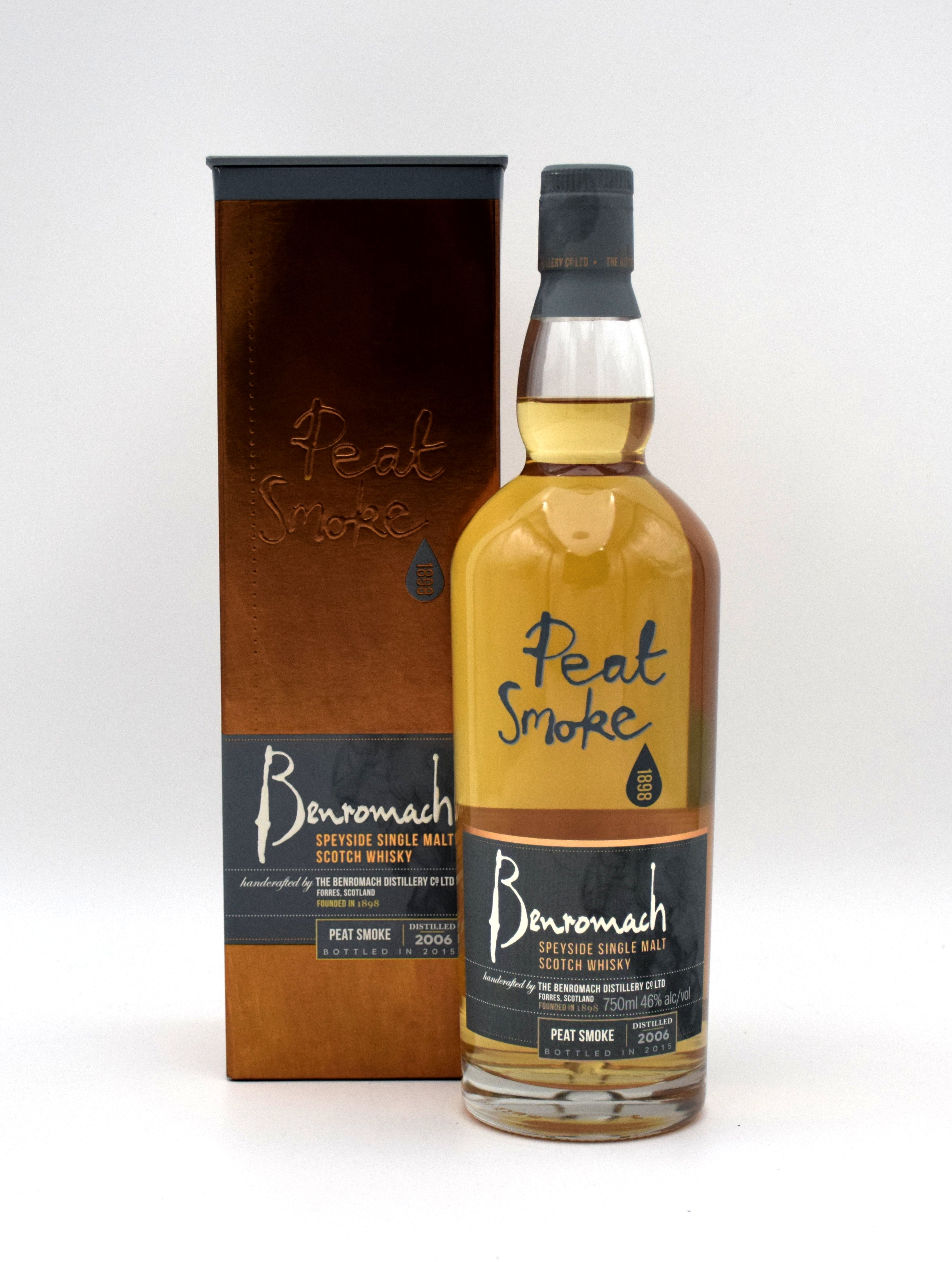 Benromach 'Peat Smoke' Single Malt Scotch (2006 Release) – FineLiquors