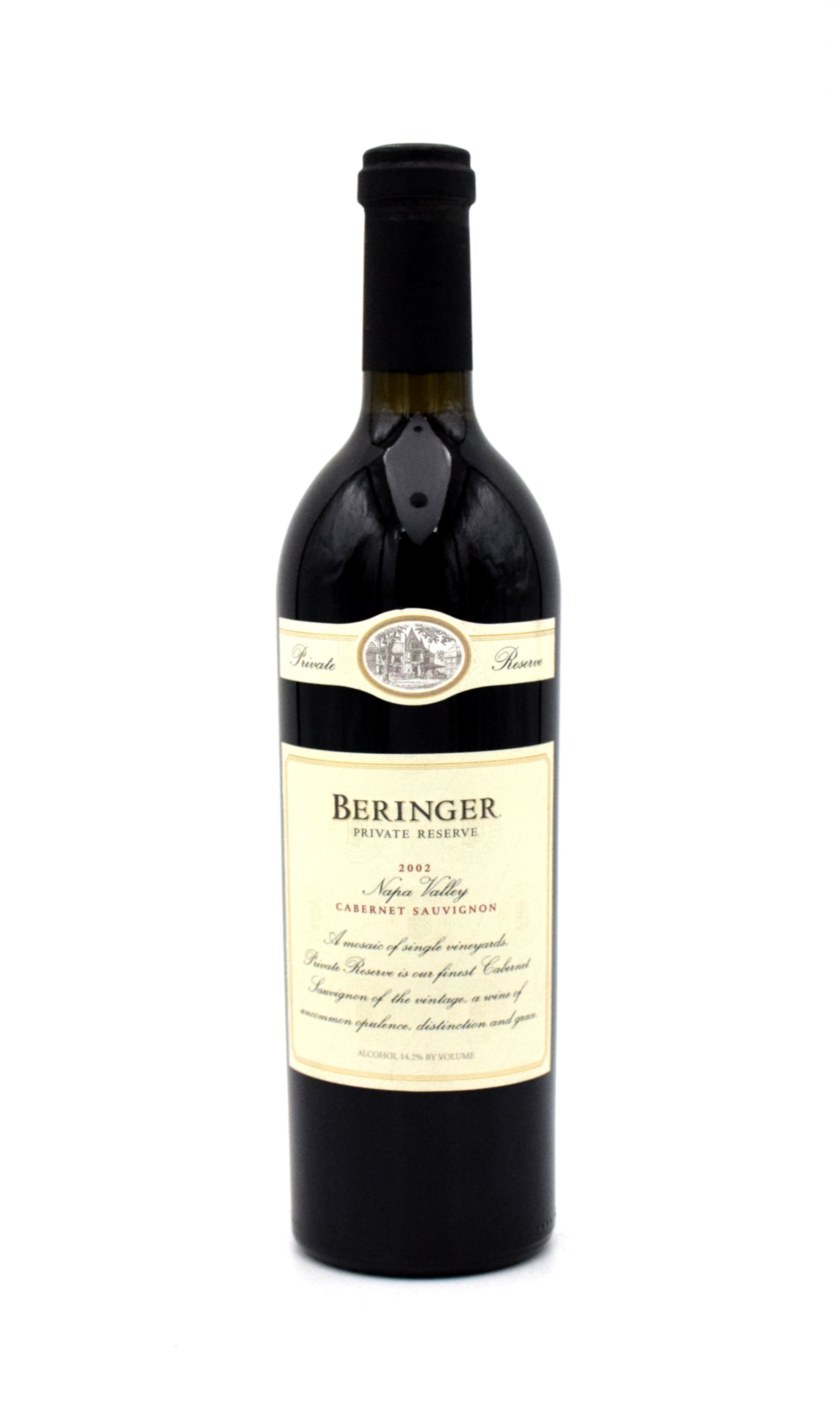 無料発送 Beringer 2002 Vineyards FineLiquors – Sauvignon Cabernet Reserve Private ワイン