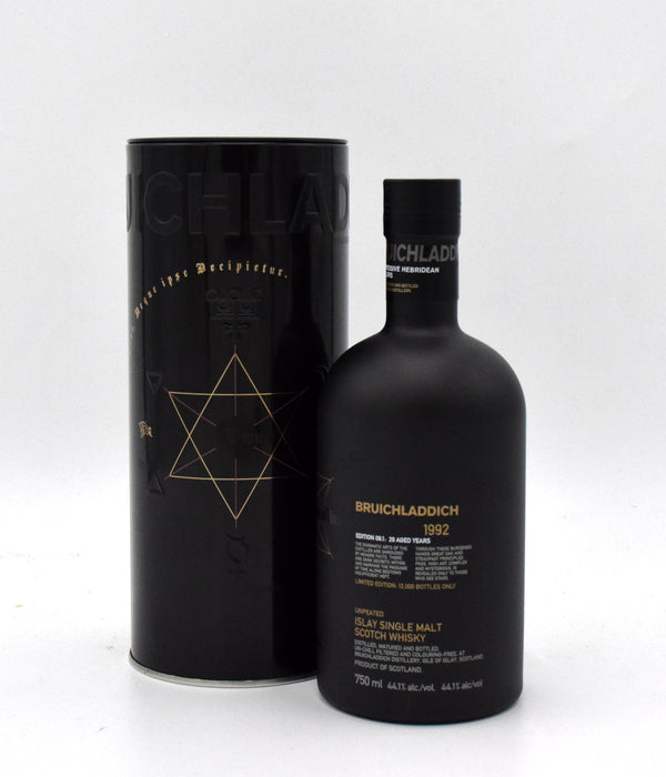 Bruichladdich Black Art 09.1 Edition 29 Year Old Unpeated Single Malt Scotch Whisky