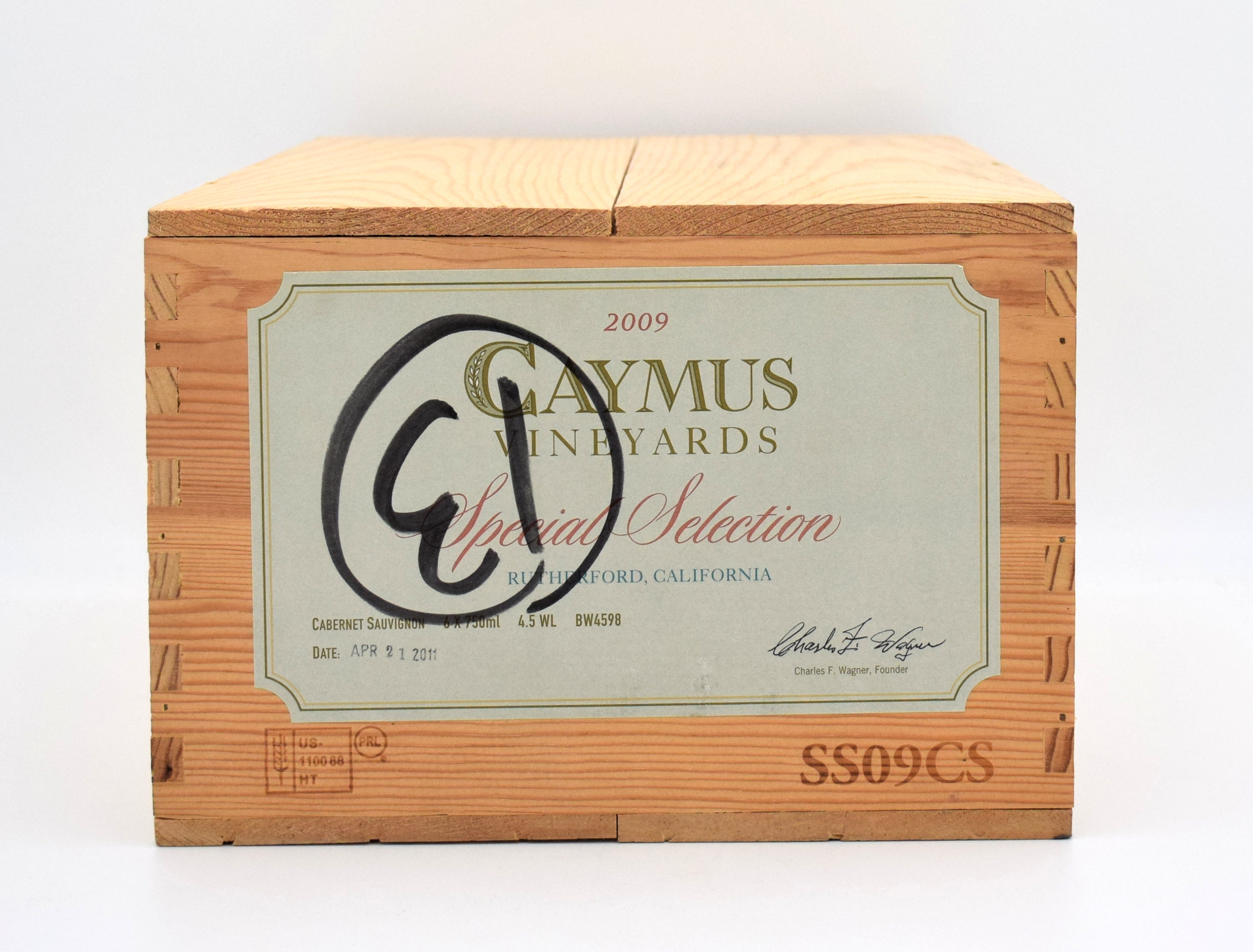 ワイン Caymus Vineyards 2009 Special Selection Caymus Vineyards 2009 Special Selection