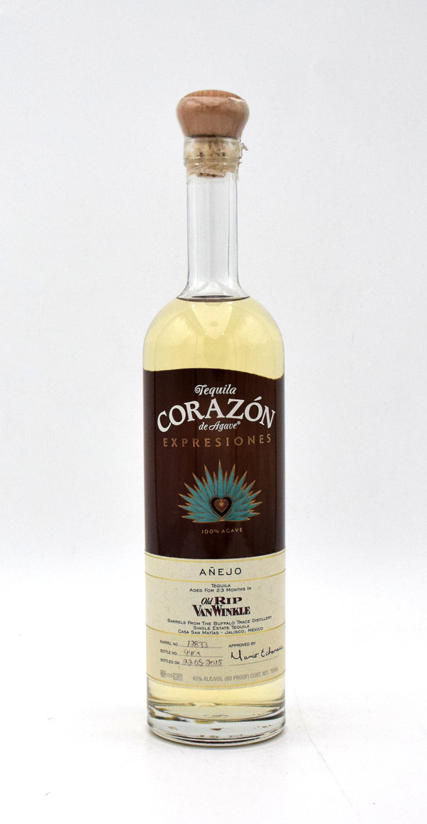 Expresiones del Corazon Tequila Anejo Old Rip Van Winkle