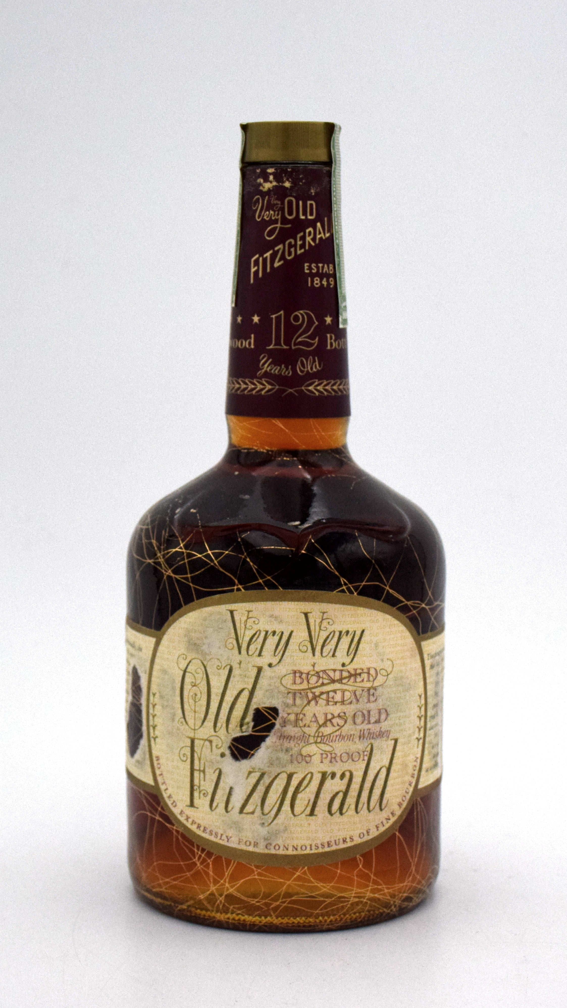 Very Very Old Fitzgerald 'Bottled in Bond' 12 Year Bourbon (1981