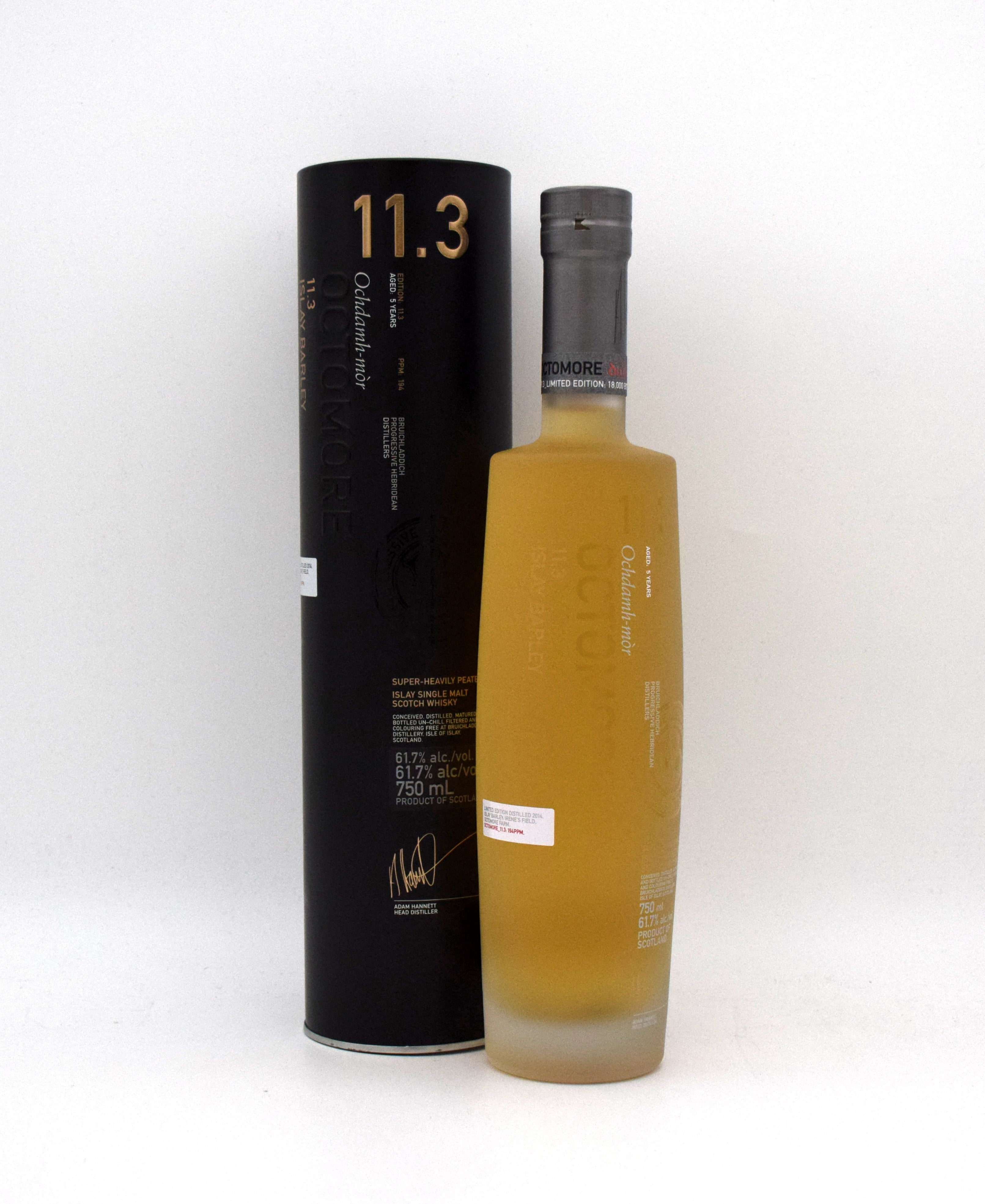 Bruichladdich Octomore Edition 11.3 Islay Barley 5 Year