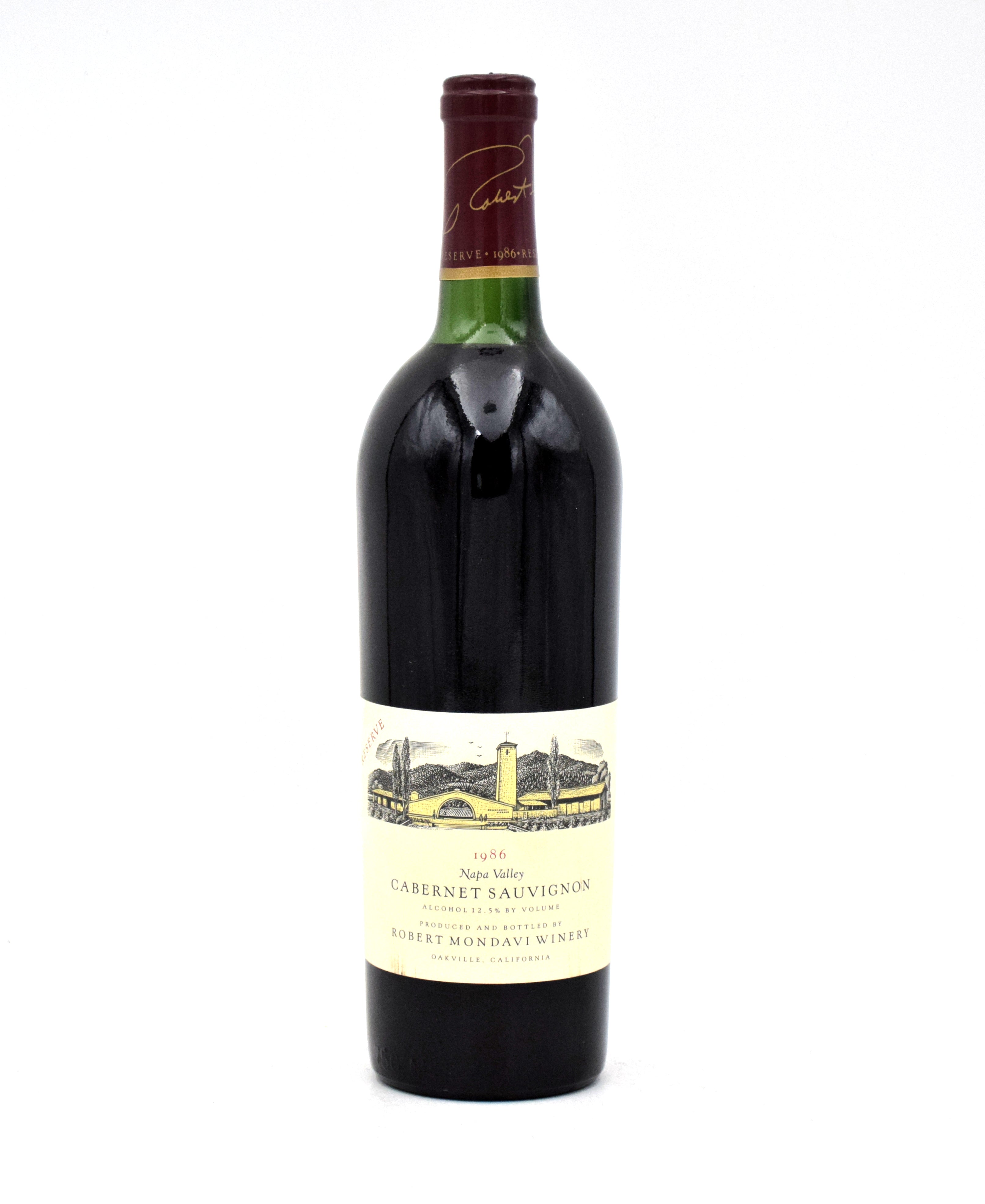 1986 Robert Mondavi Winery Reserve Cabernet Sauvignon – FineLiquors