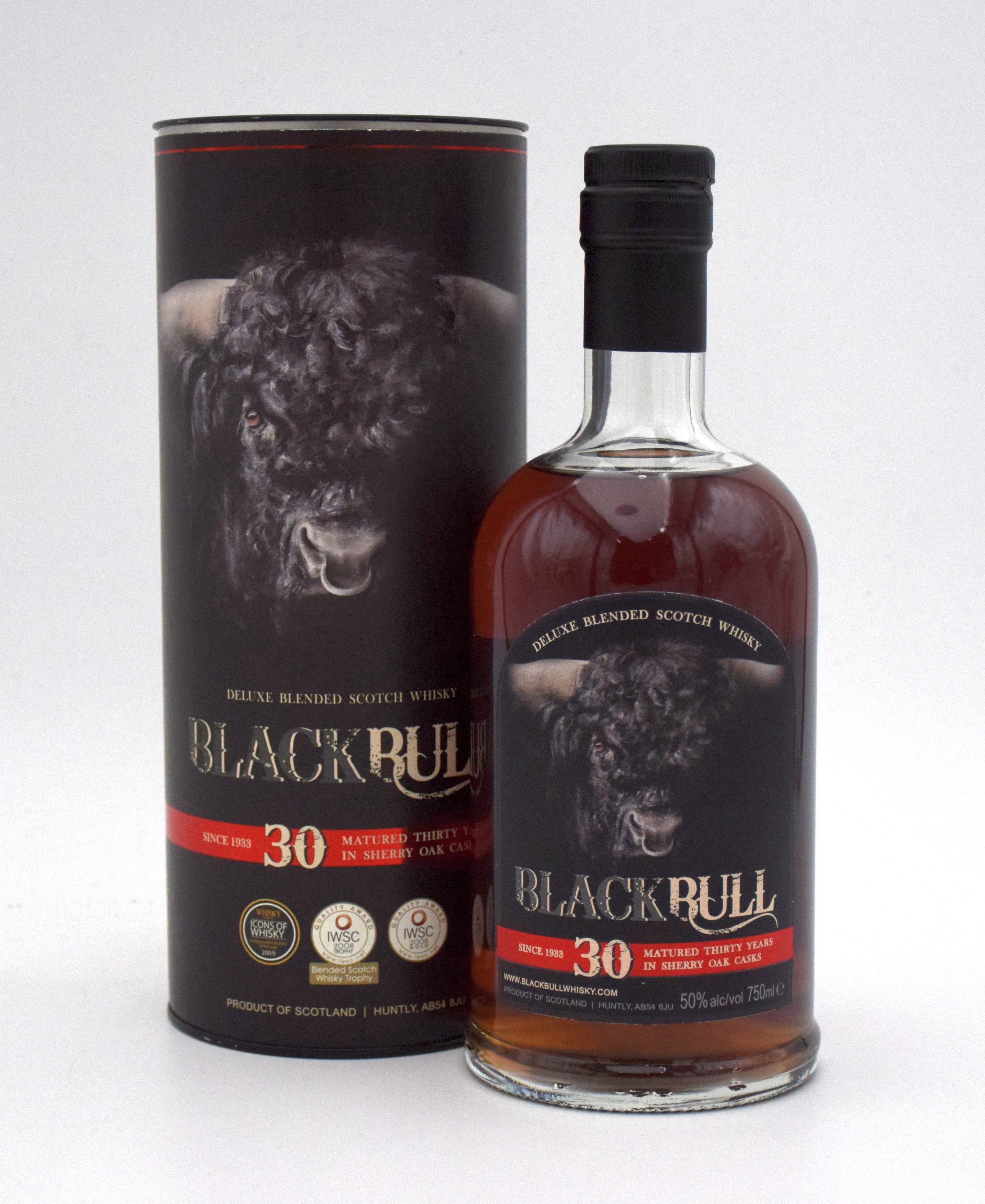 Black Bull 30 Year Blended Scotch Whiskey