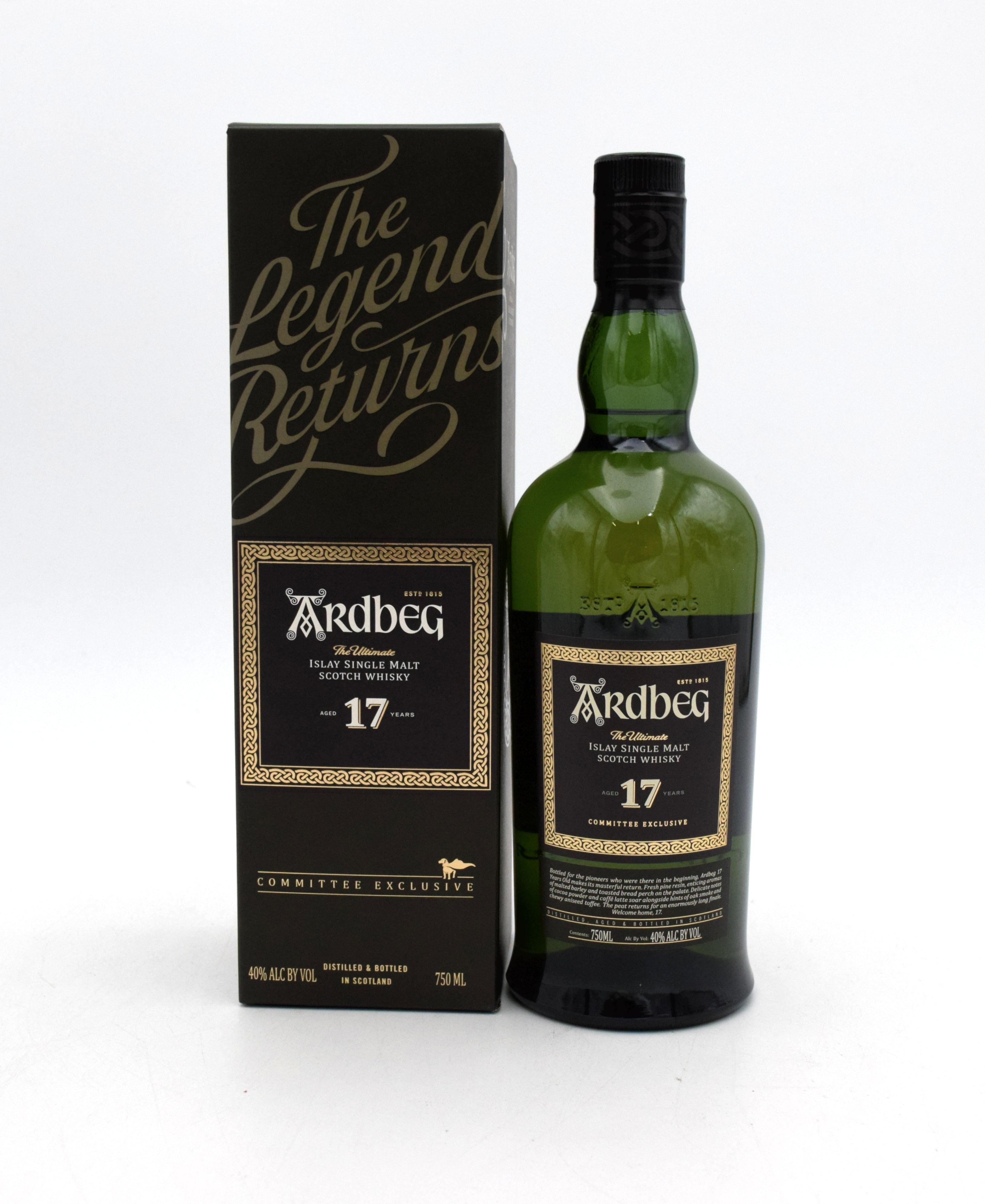 【未開封】ARdbeg 17年 Ardbeg 17 Year Single Malt Scotch - Committee Exclusive Release