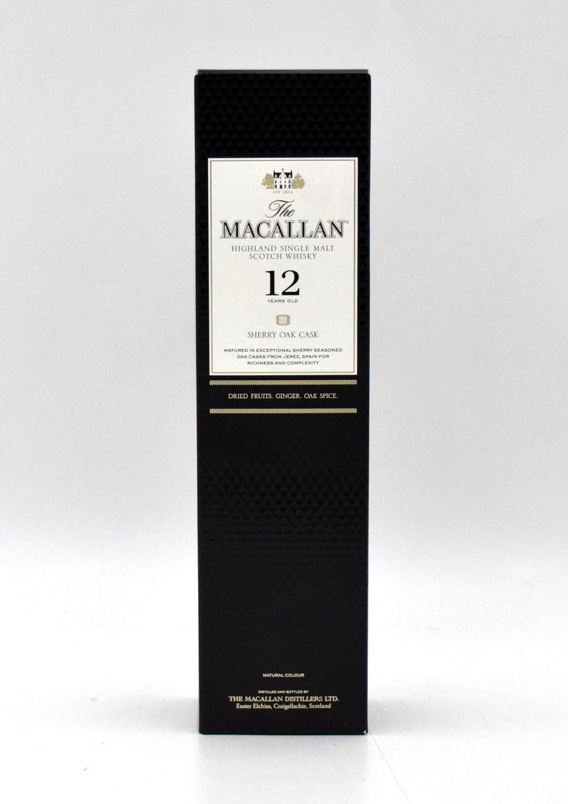 Macallan 12 Year Sherry Scotch Whisky