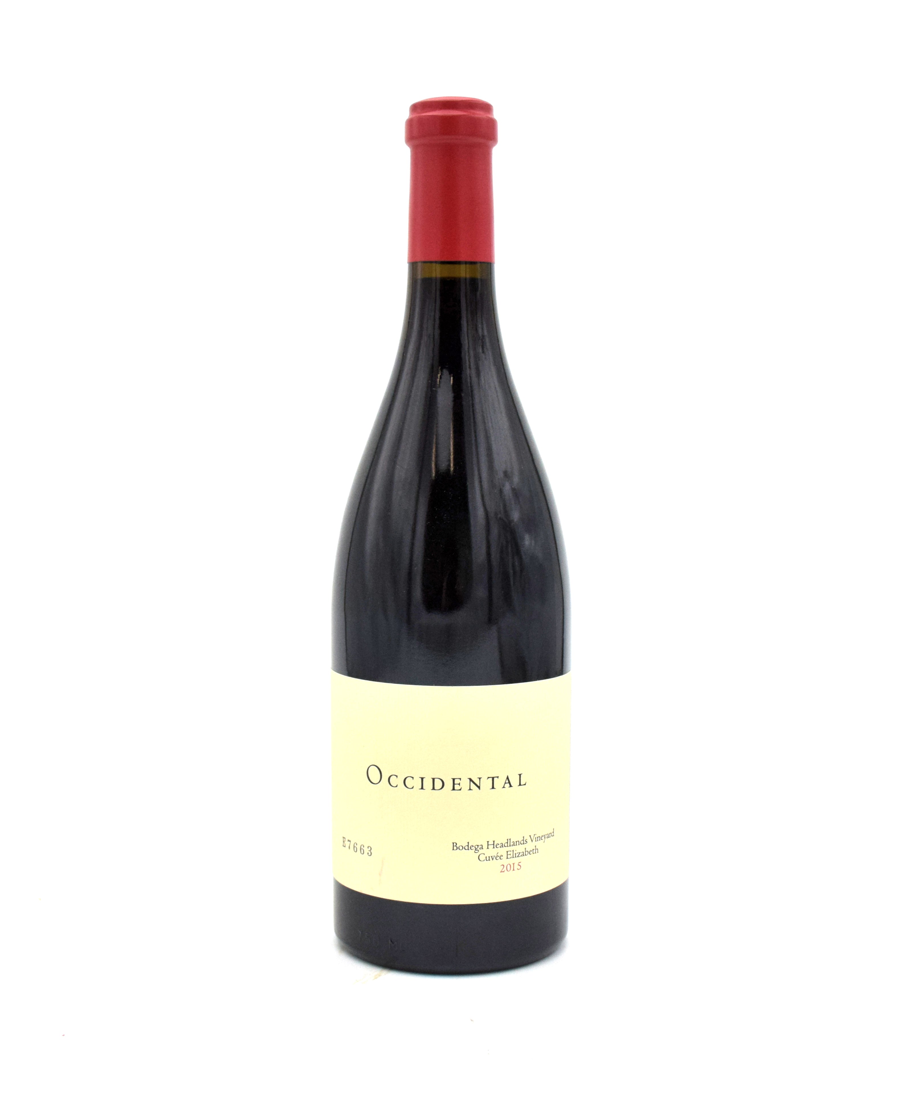 2015 Occidental-Kistler Vineyards Bodega Headlands Vineyard 'Cuvee