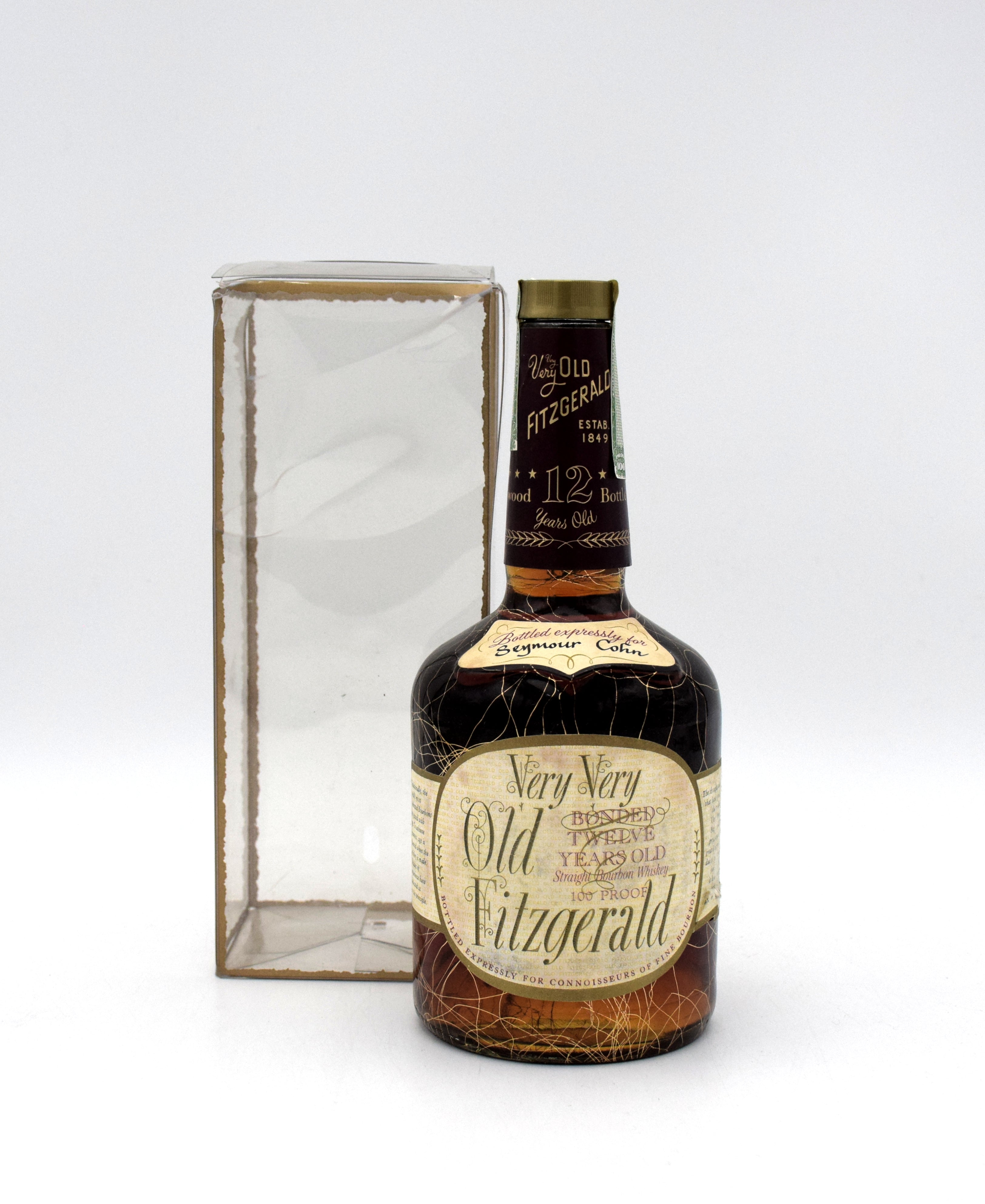 Very Very Old Fitzgerald 'Bottled in Bond' 12 Year Bourbon (1981