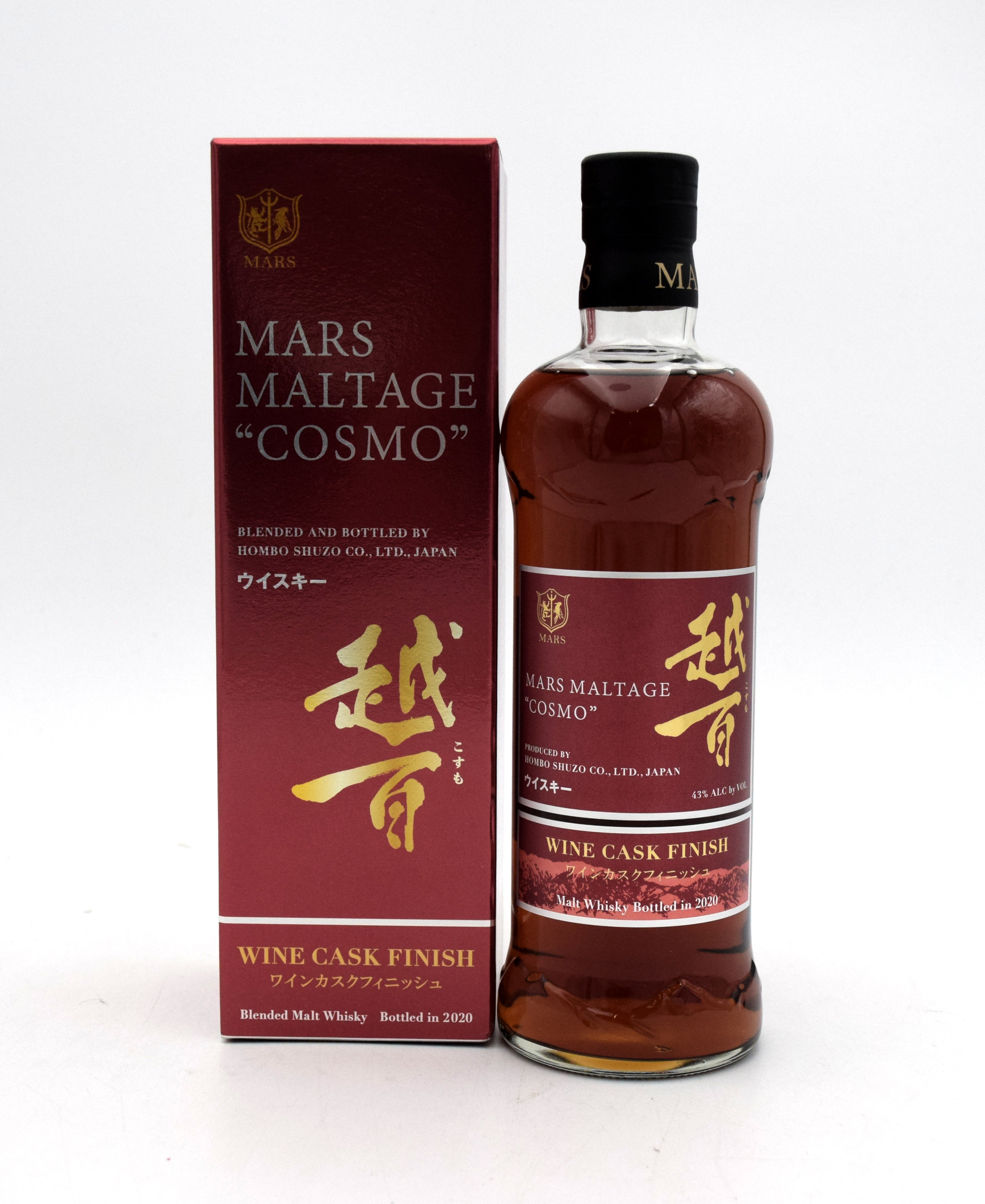 MARS MALTAGE COSMO 750ml ワインカスクフィニッシュ Mars Maltage 'Cosmo' Wine Cask Finish Blended Japanese Malt Whisky