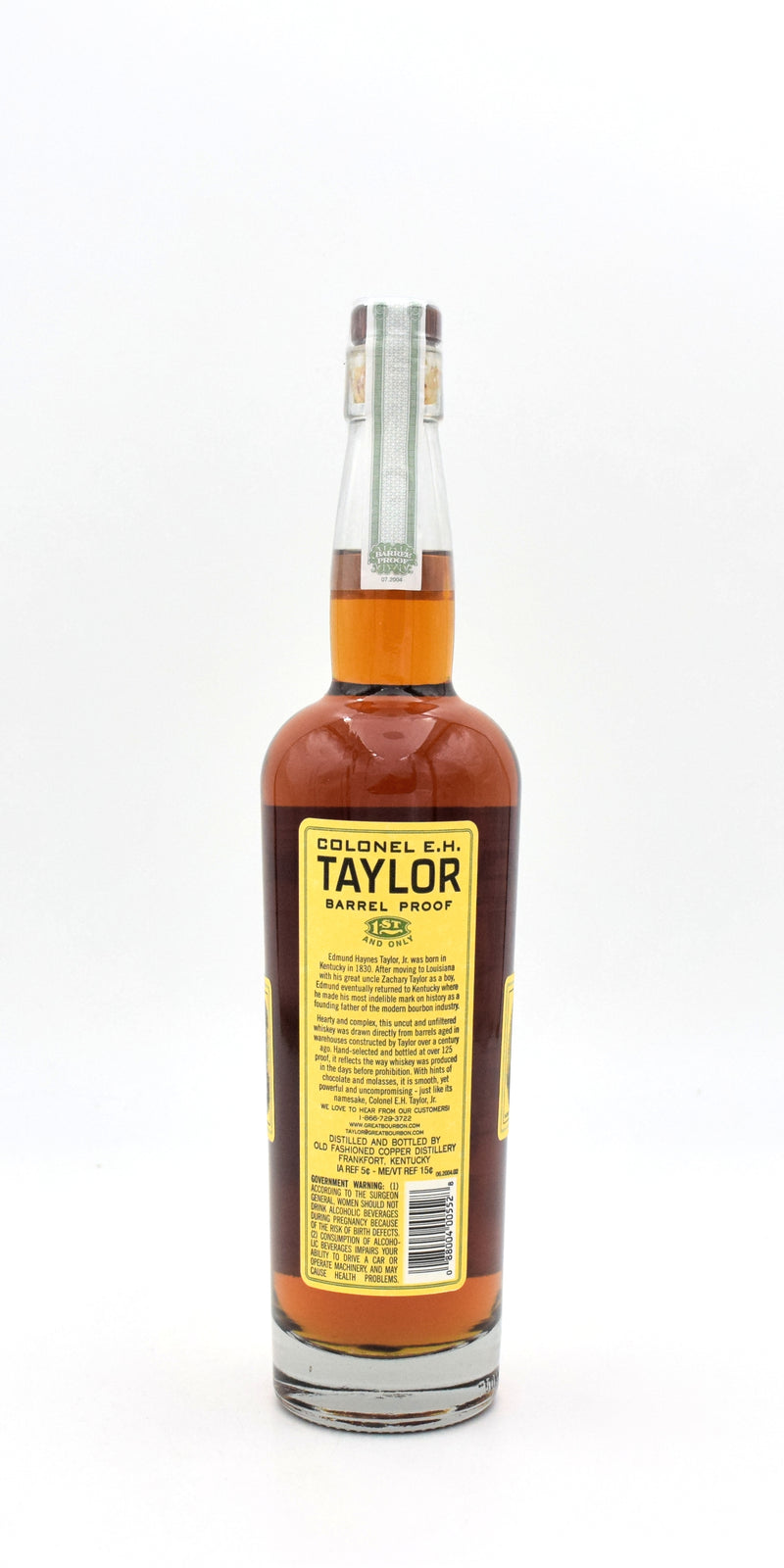 Colonel E.H. Taylor Barrel Proof Bourbon (Batch 10)