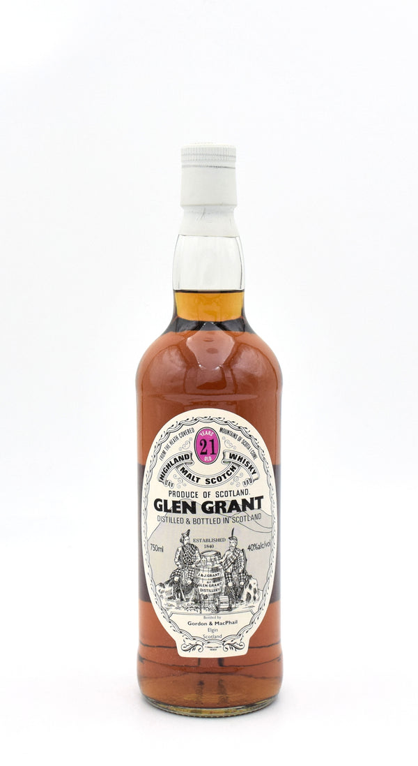 Glen Grant Gordan & MacPhail 21 Year Old Scotch Whisky (1970's release)