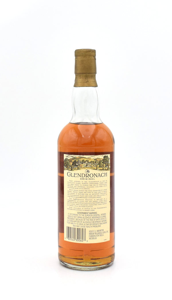 Glendronach 12 Year Old Scotch Whisky (1990's Release)