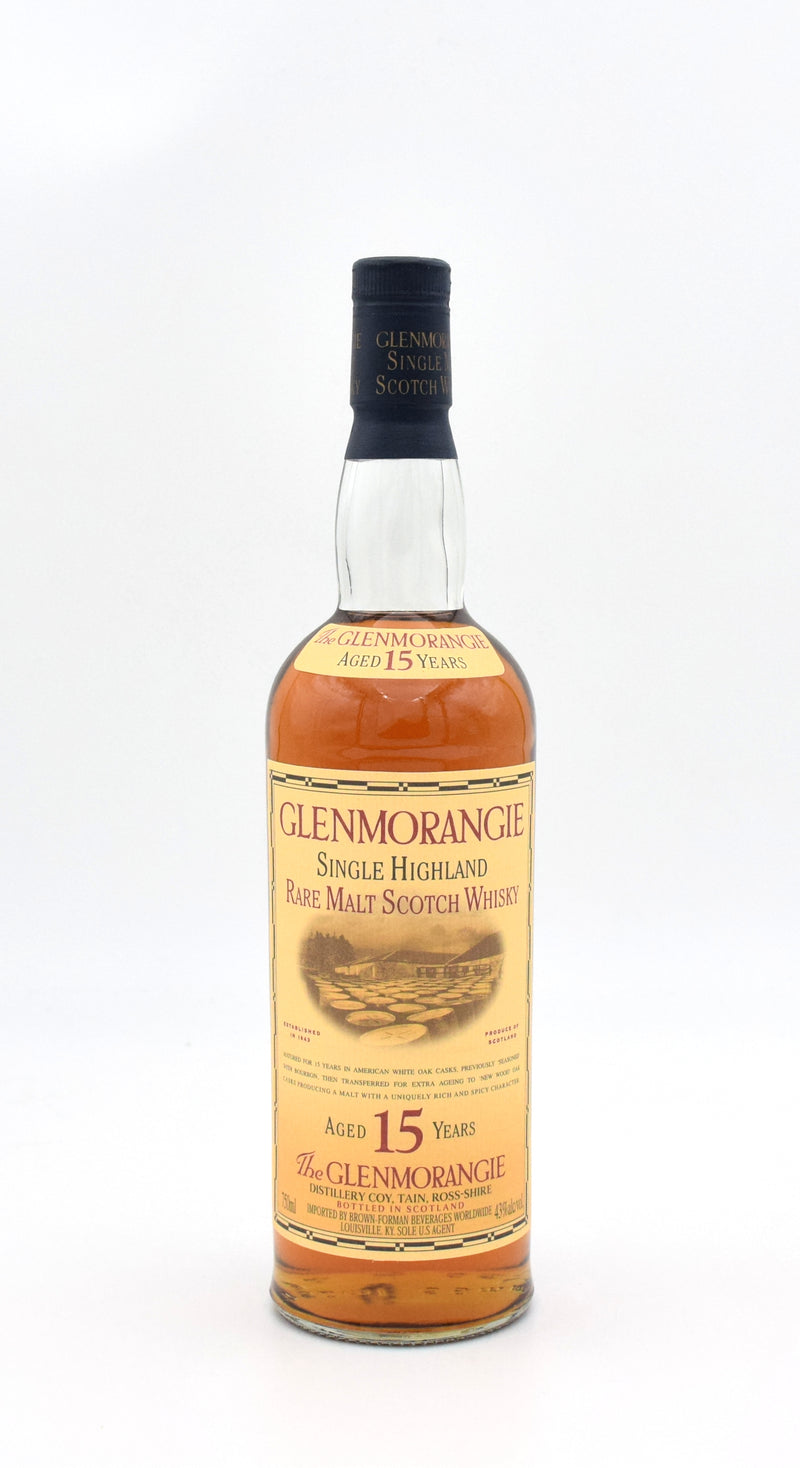 Glenmorangie 15 Year Scotch Whisky (Older bottling)