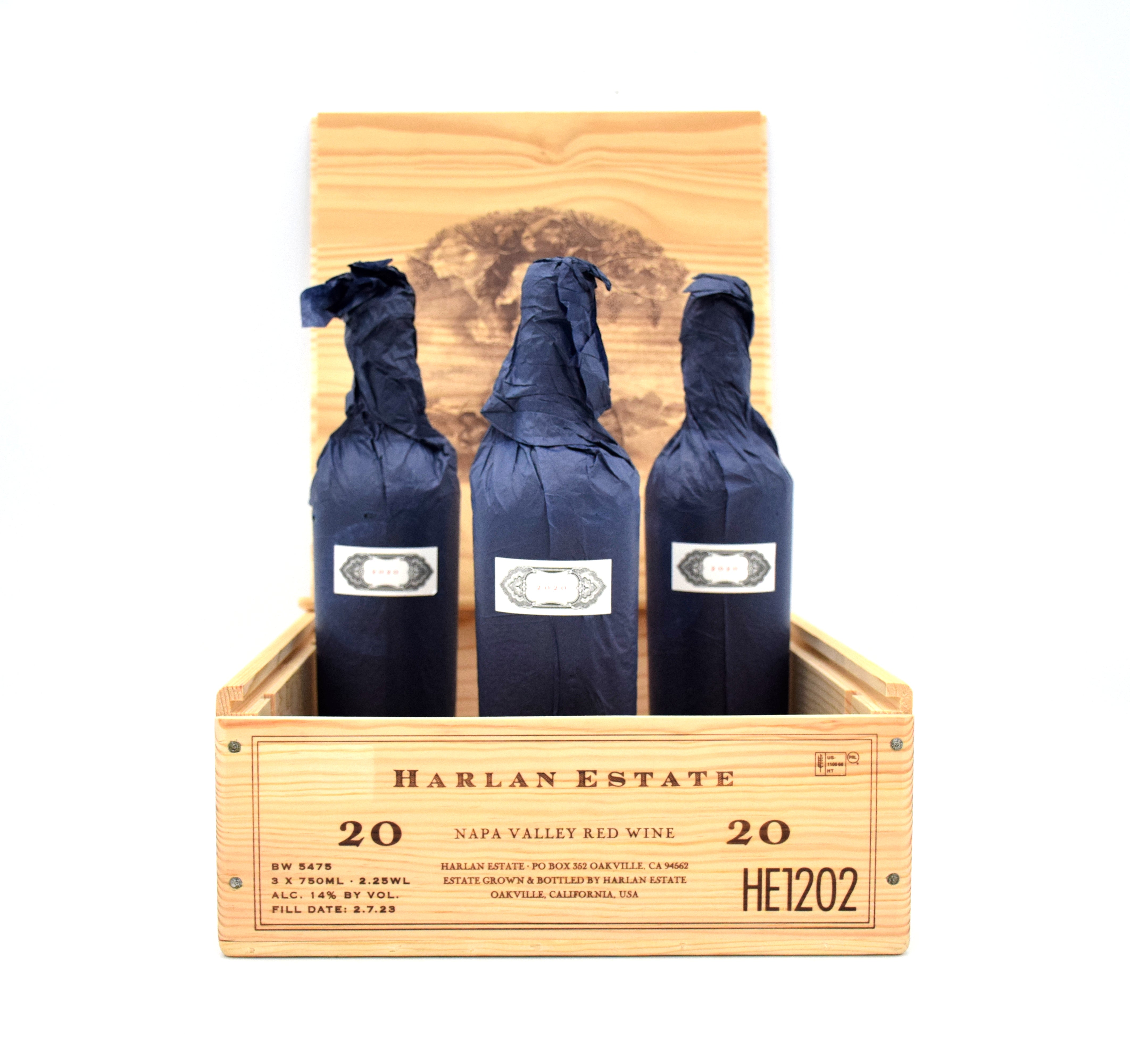 2020 Harlan Estate (Case of 3 Bottles) – FineLiquors