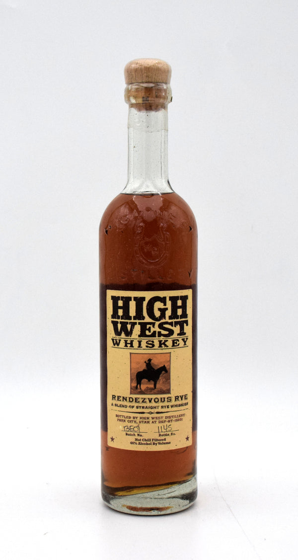 High West Rendezvous Rye Batch 13EO1