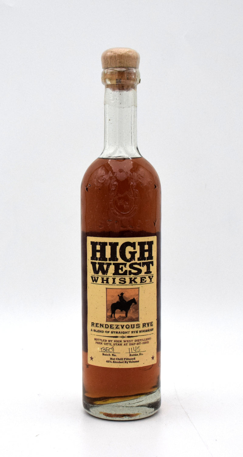 High West Rendezvous Rye (Batch 13EO1)