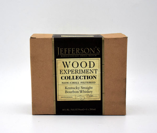 Jefferson's Wood Experiment Collection Bourbon (case of 5 200ML)