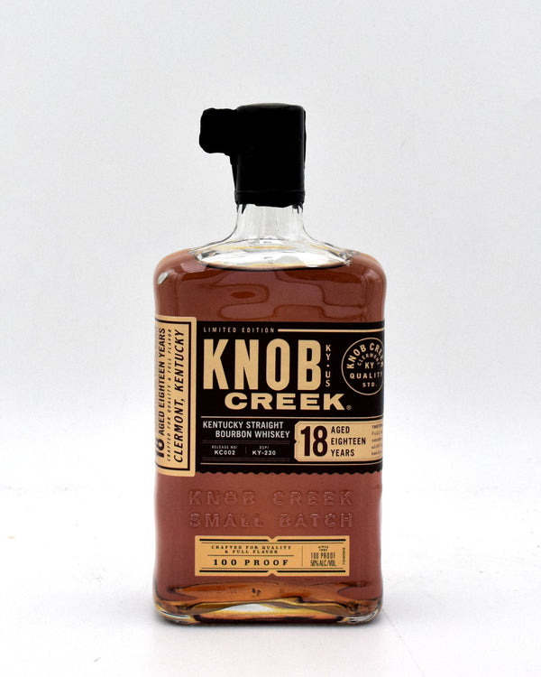 Knob Creek 18 Year Old Straight Bourbon Whiskey
