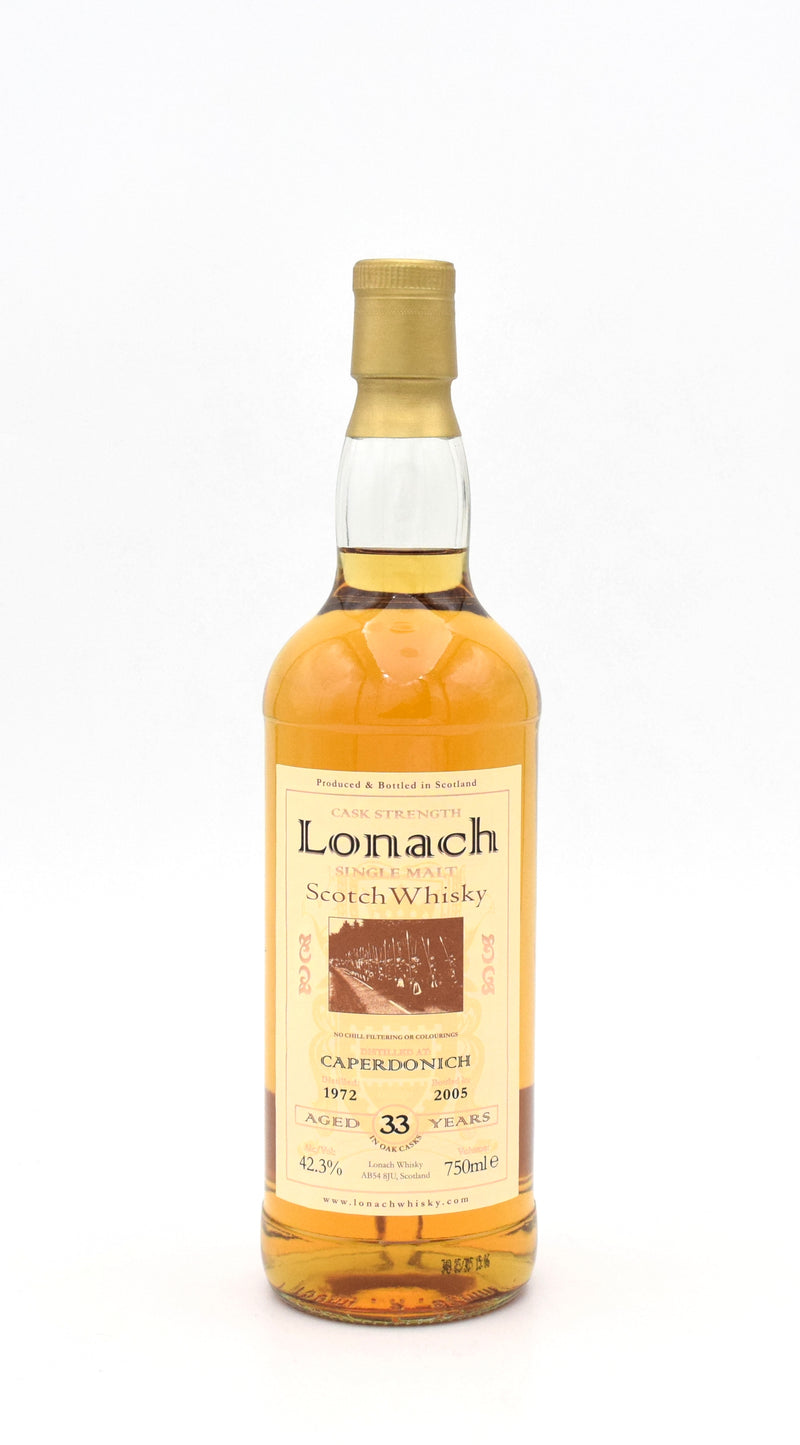 Caperdonich 33 Year Scotch Whisky, Lonach (1972 Release)