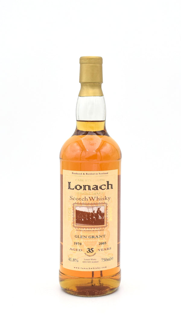 Glen Grant 35 Year Scotch Whisky, Lonach (1970 release)