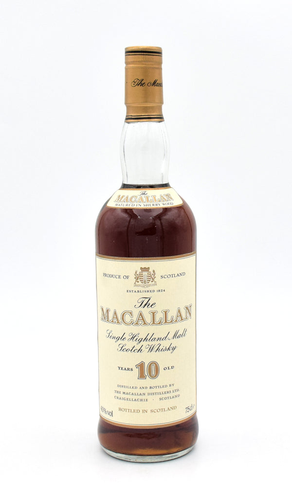 Macallan 10 Year Scotch Whisky (1980's Release)