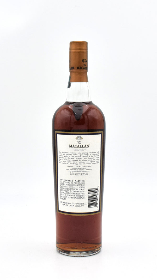 Macallan 18 Year Scotch Whisky (1993 Release)