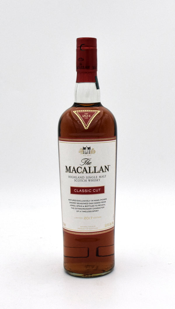 Macallan Classic Cut Scotch Whisky (2017 Release, Damaged Top and Box)