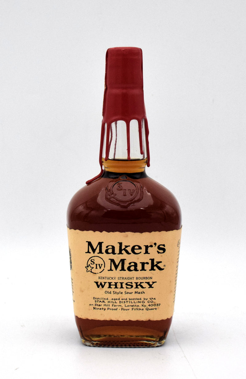 Maker's Mark Kentucky Straight Bourbon Whiskey (1978 vintage)