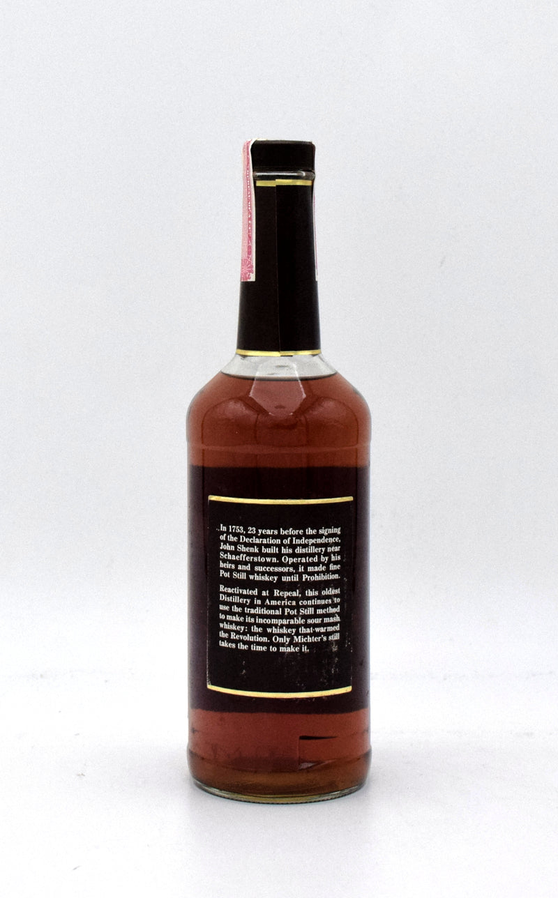 Michter's Pot Still Original Sour Mash Whiskey (1983 vintage)