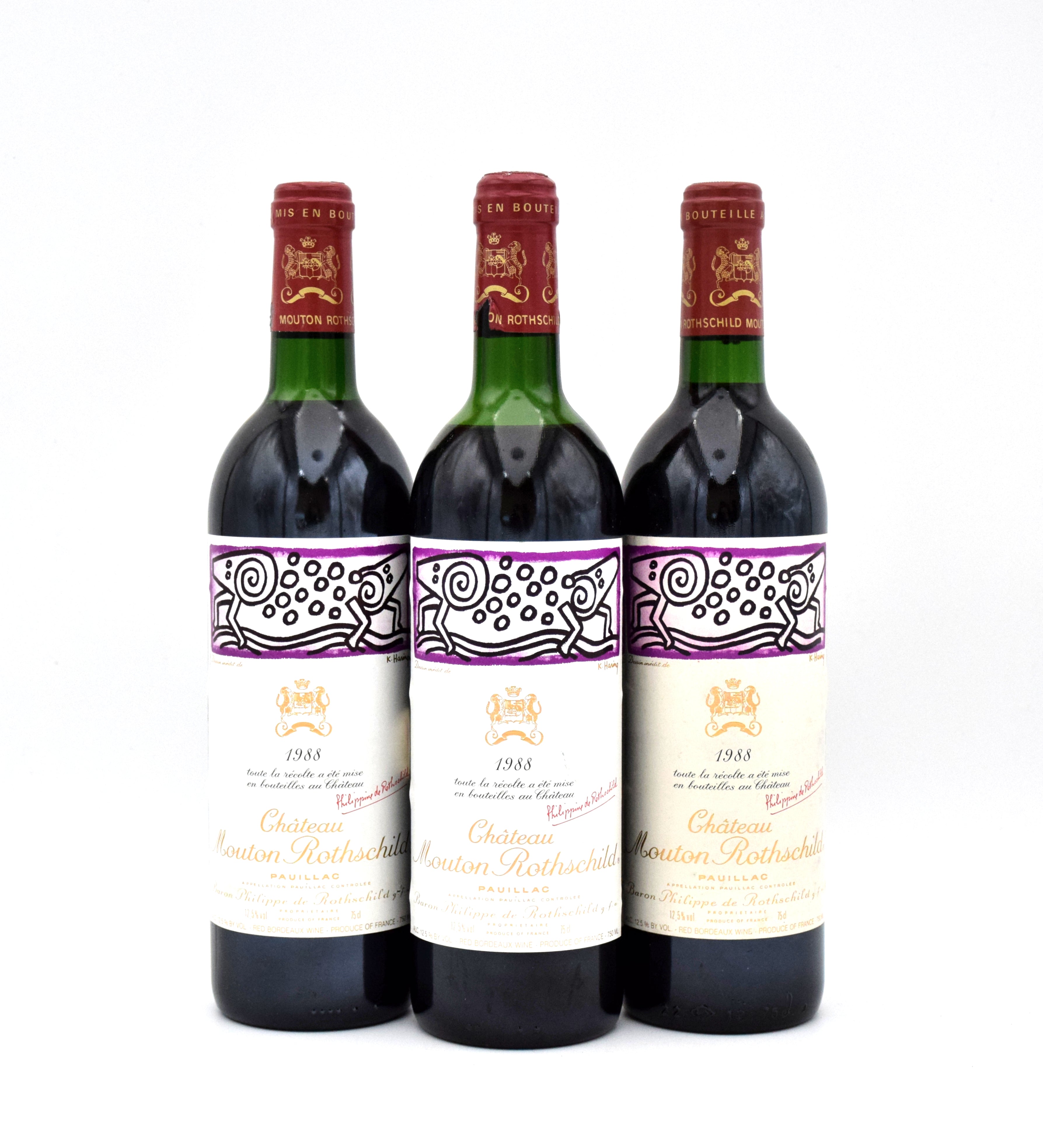 1988 Chateau Mouton Rothschild – FineLiquors