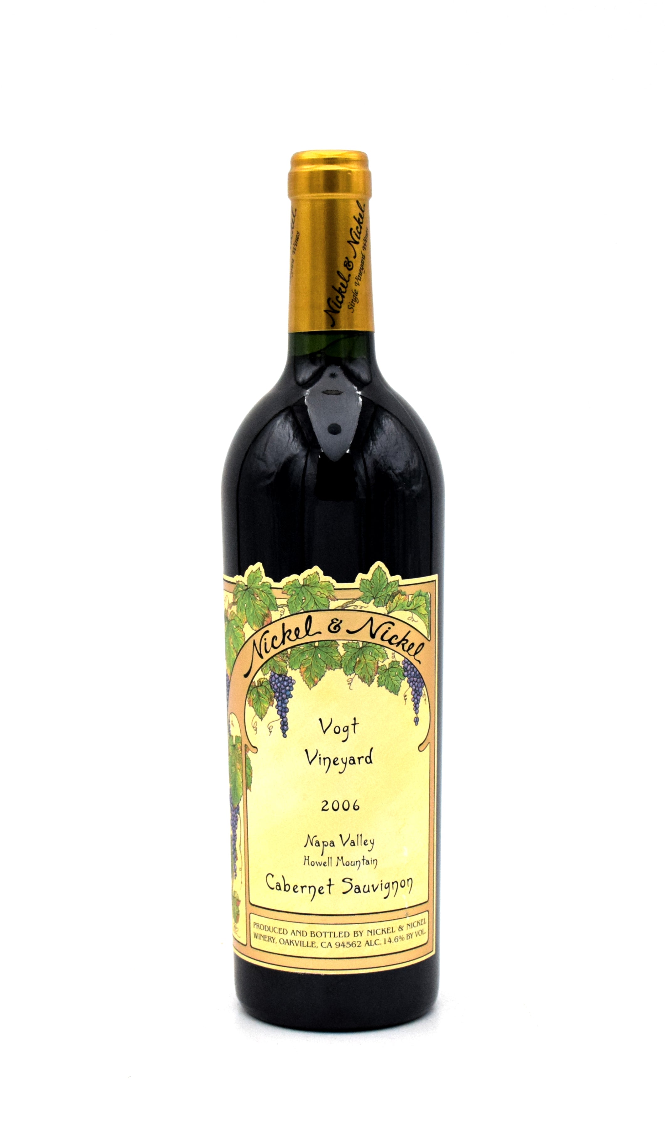 2006 Nickel & Nickel Vogt Vineyard Cabernet Sauvignon – FineLiquors
