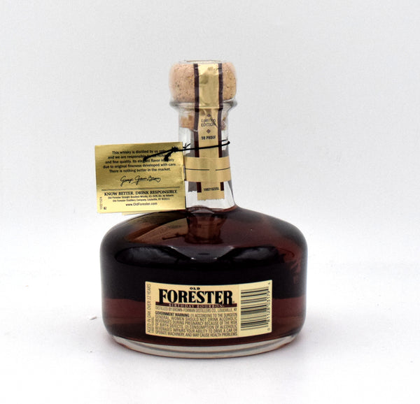 Old Forester Birthday Bourbon (1999 Release)