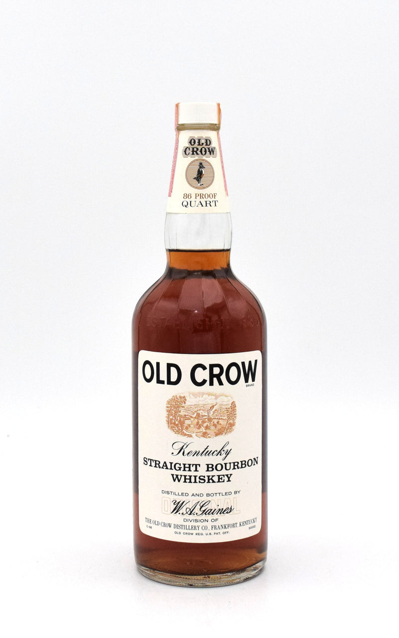 Old Crow Bourbon (1966 Release)