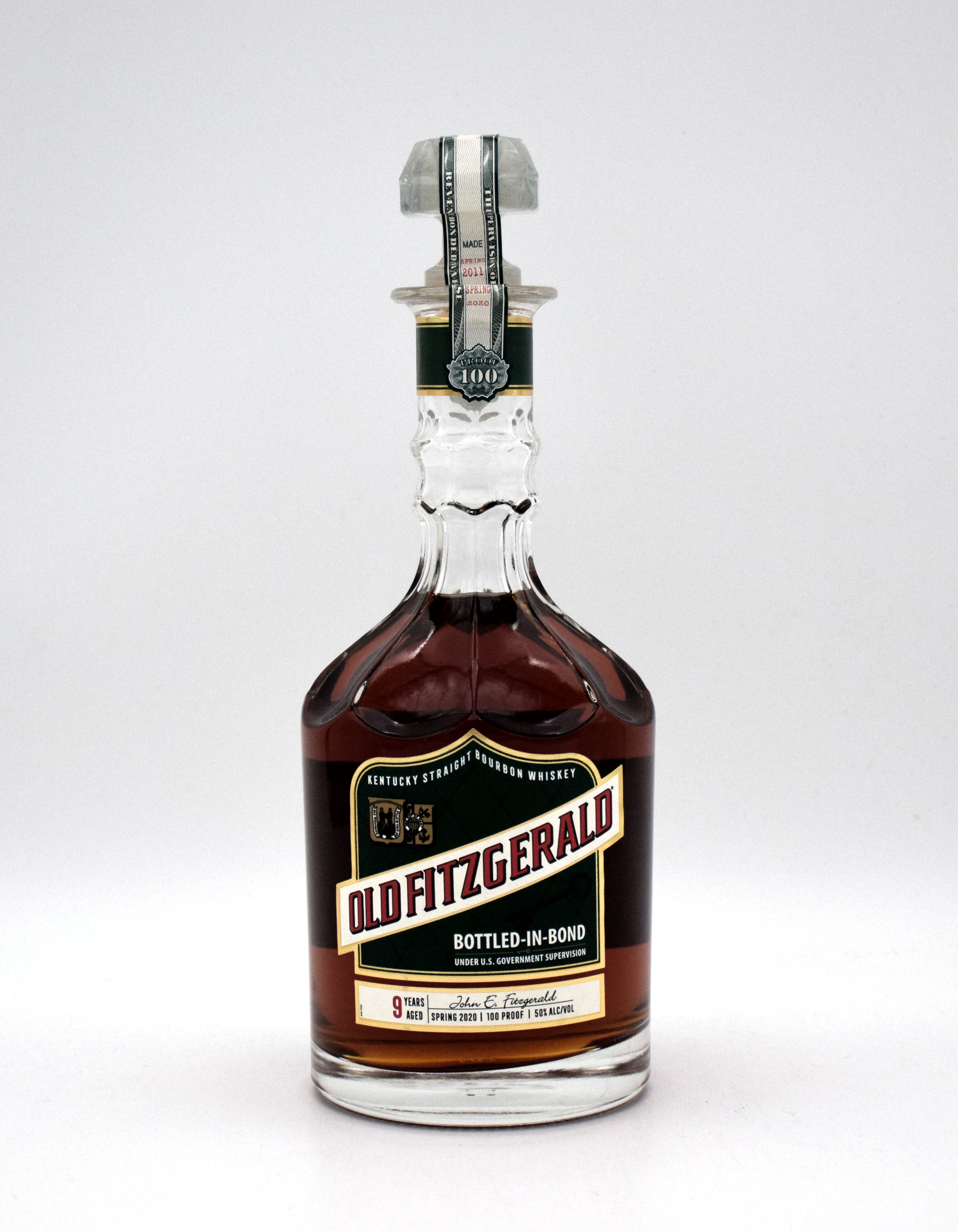 Old Fitzgerald 'Bottled In Bond' 9 Year Old Bourbon (2020 Release