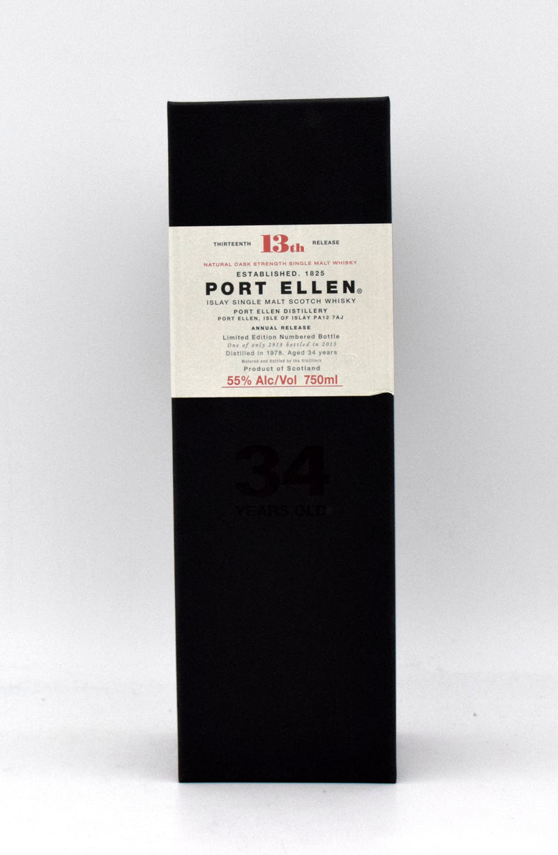 Port Ellen 34 Year Scotch Whisky (13th Release)