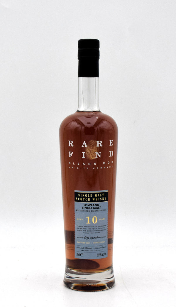 Rare Find Gleann Mor 10 Year Lowland Single Malt Scotch Whisky