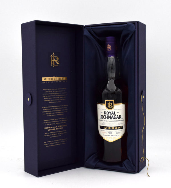 Royal Lochnagar Selected Reserve Scotch Whisky (2009 Release)