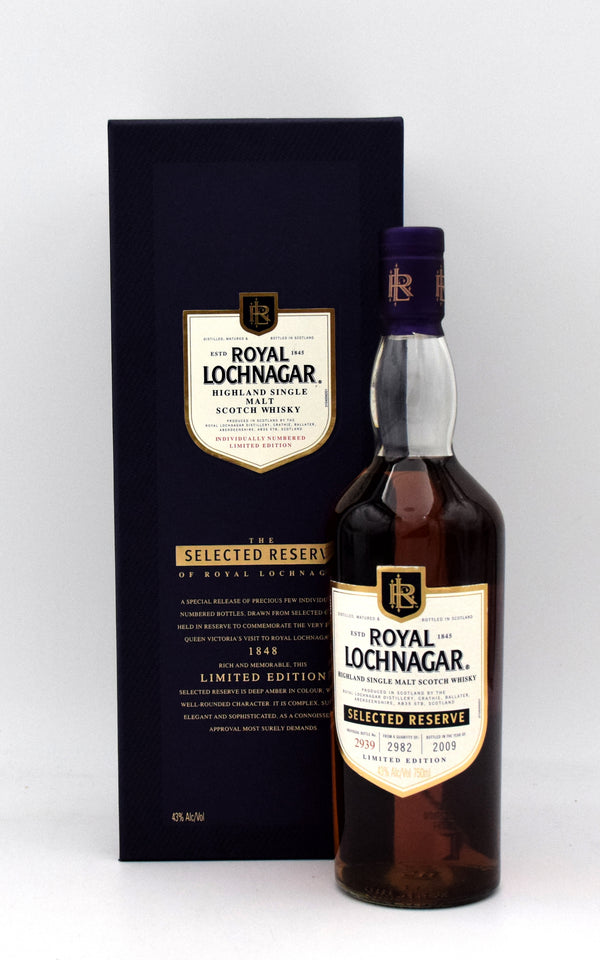 Royal Lochnagar Selected Reserve Scotch Whisky (2009 Release)