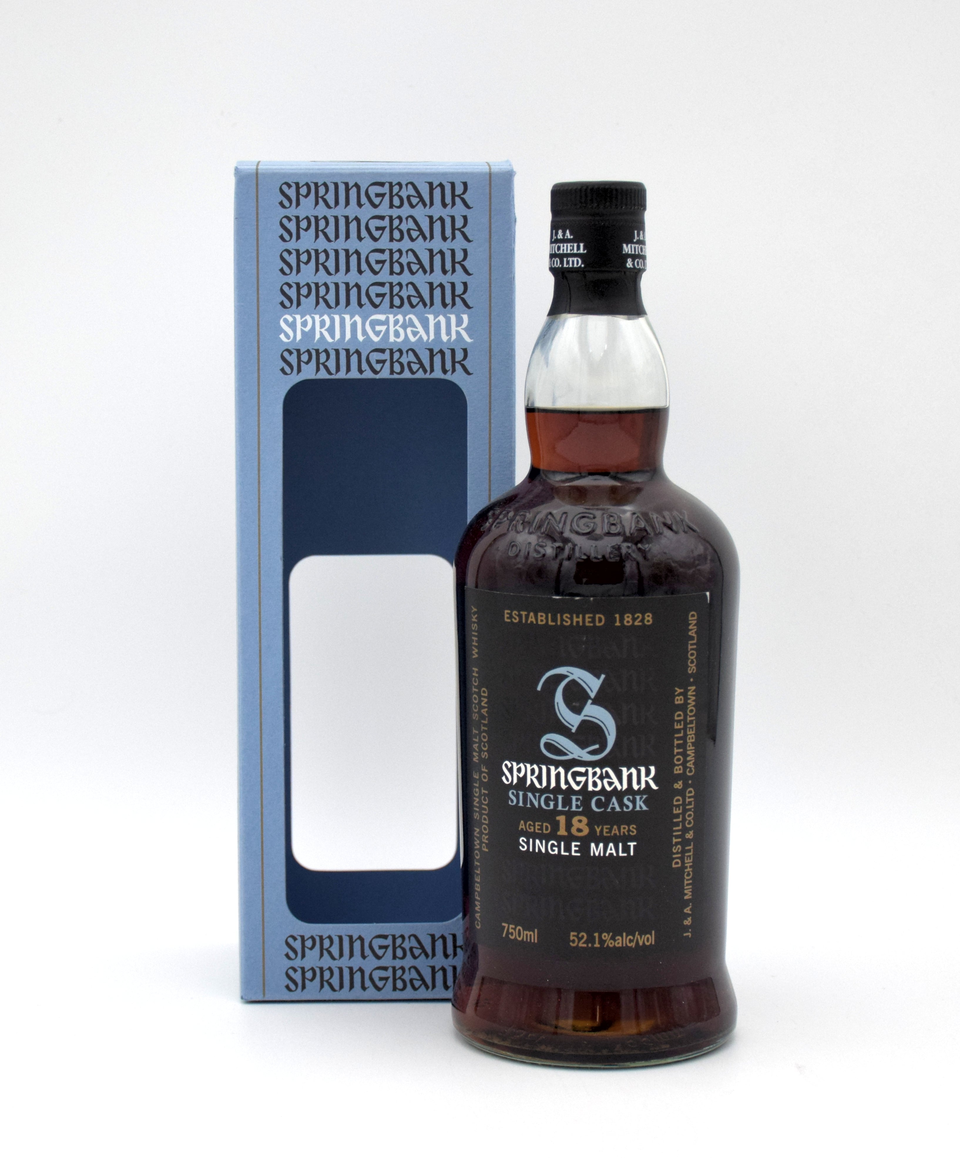 Springbank 18 Single Cask Single Malt Scotch (2015 Release