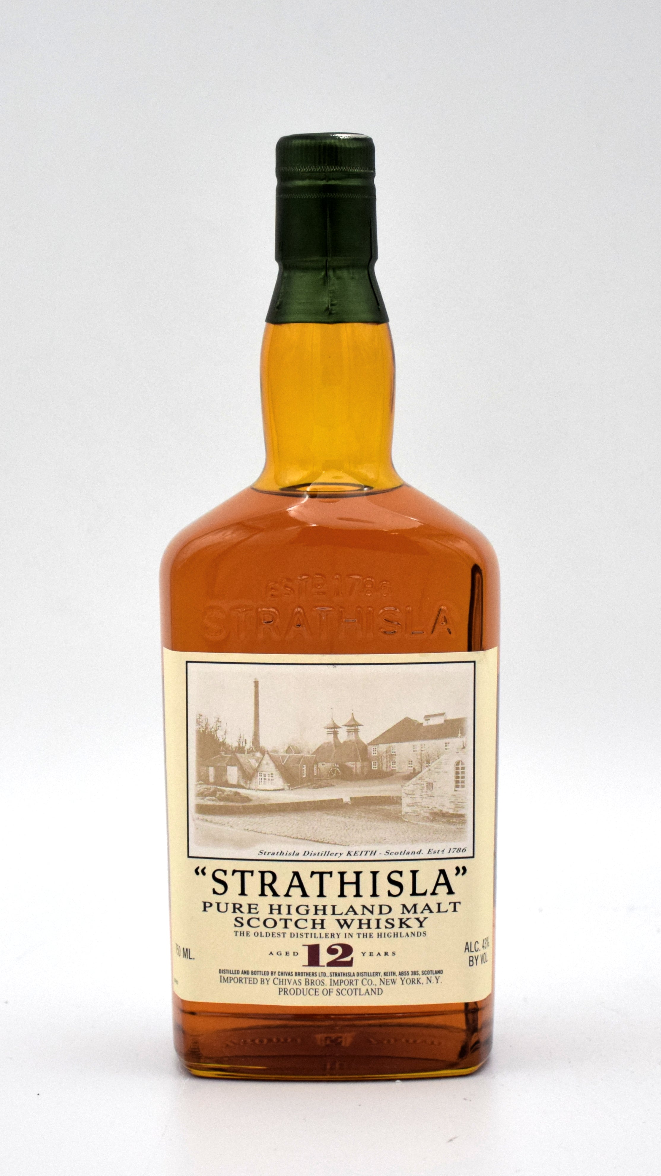 【終売品/激レア】STRATHISLA 12年 シングルモルトウイスキー Strathisla 12 Year Scotch (Older Bottling) – FineLiquors
