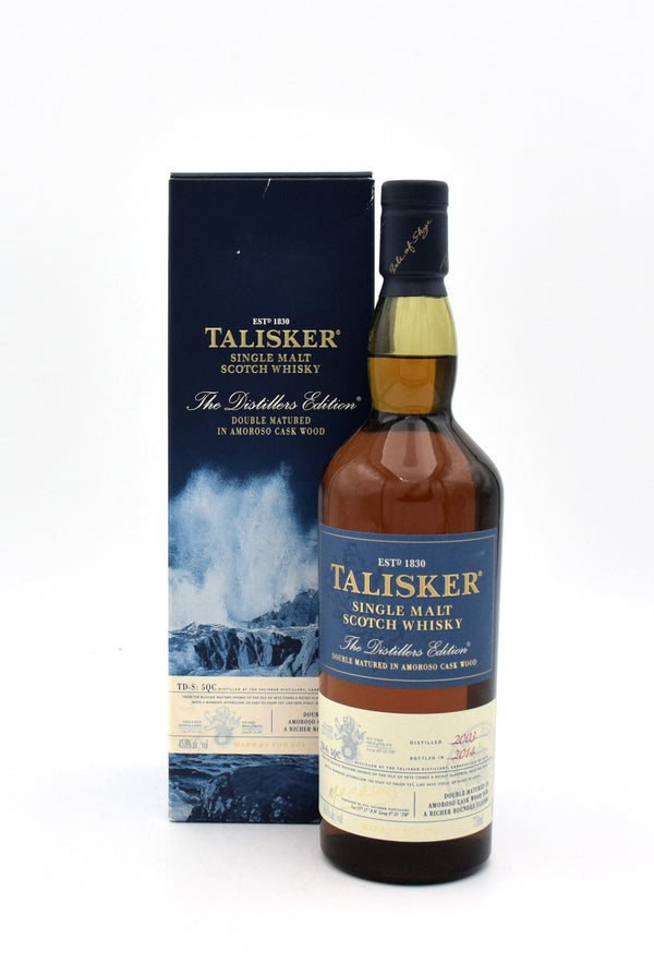 Talisker Distillers Edition Double Matured Amoroso Sherry Cask (2003 vintage)
