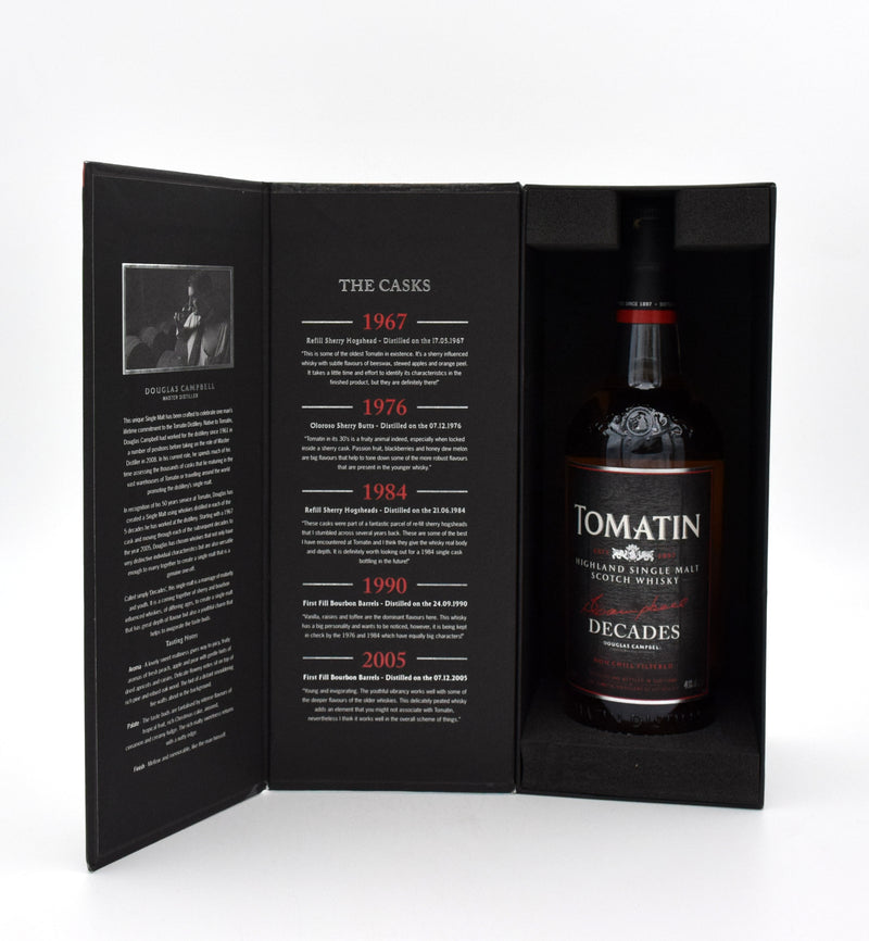 Tomatin Decades Douglas Campbell Scotch Whisky