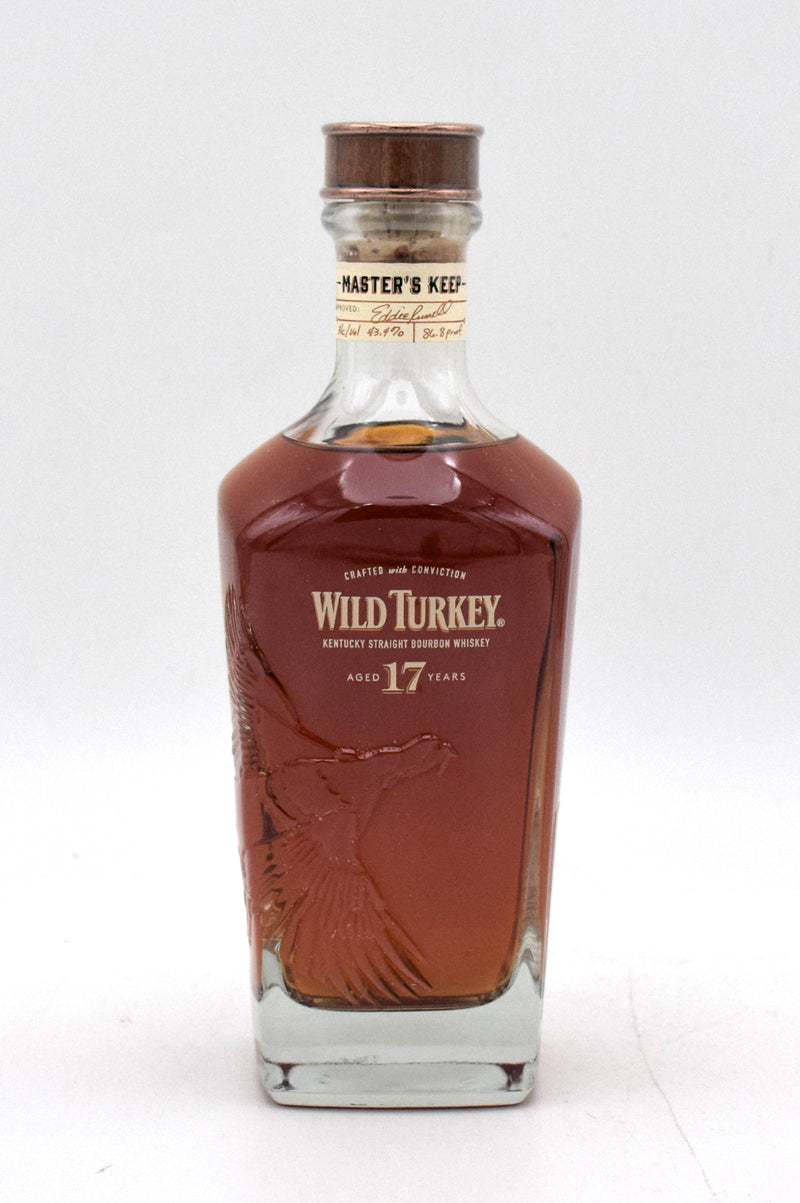 Wild Turkey 'Master's Keep' 17 Year Old Bottled in Bond Kentucky Straight Bourbon