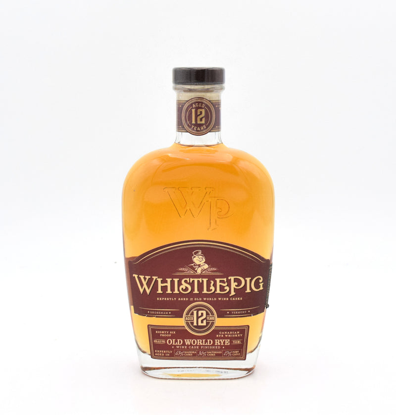 WhistlePig 12 Year Old World Rye Whiskey