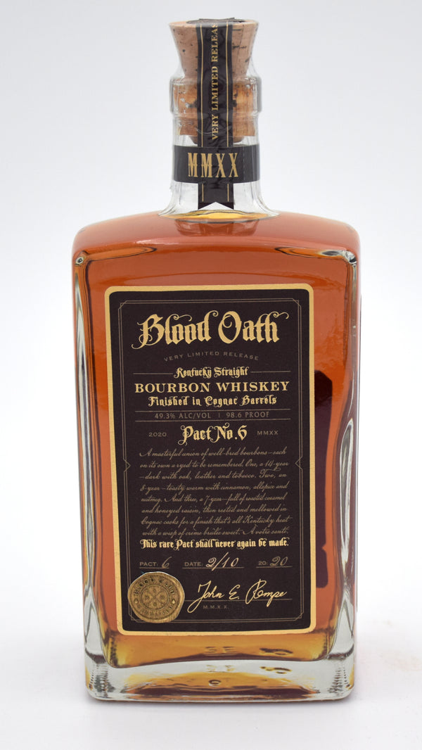 Blood Oath Pact Number 6 Bourbon