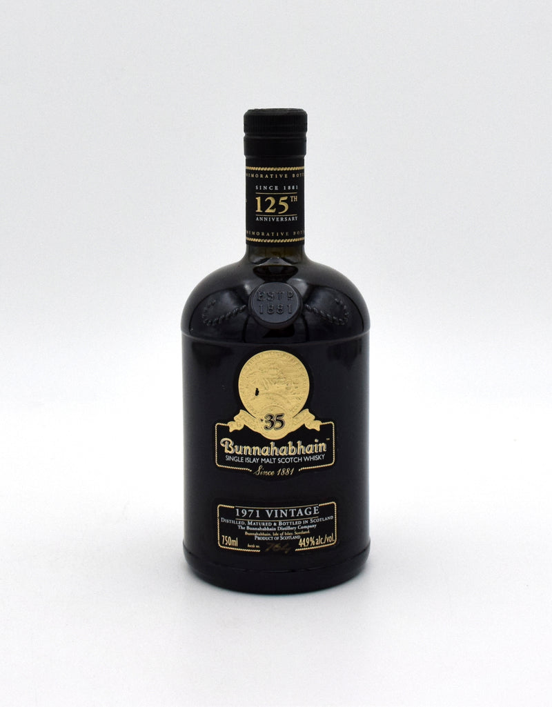 Bunnahabhain 35 Year 125th Anniversary Scotch Whisky (1971 Vintage)