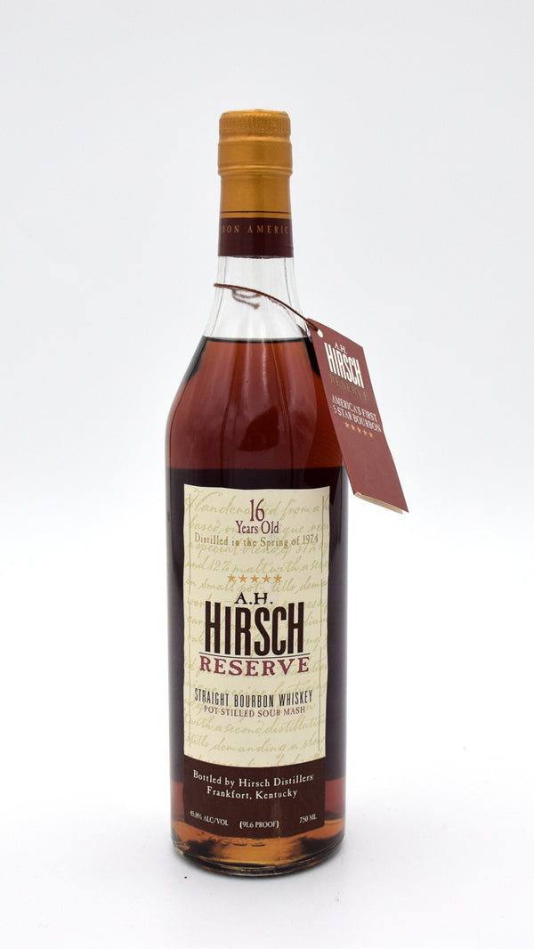 A.H. Hirsch 16 year old Bourbon
